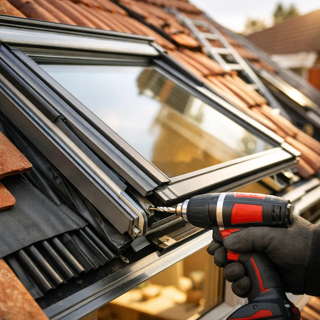 Installation et réparation de Velux par couvreur professionnel